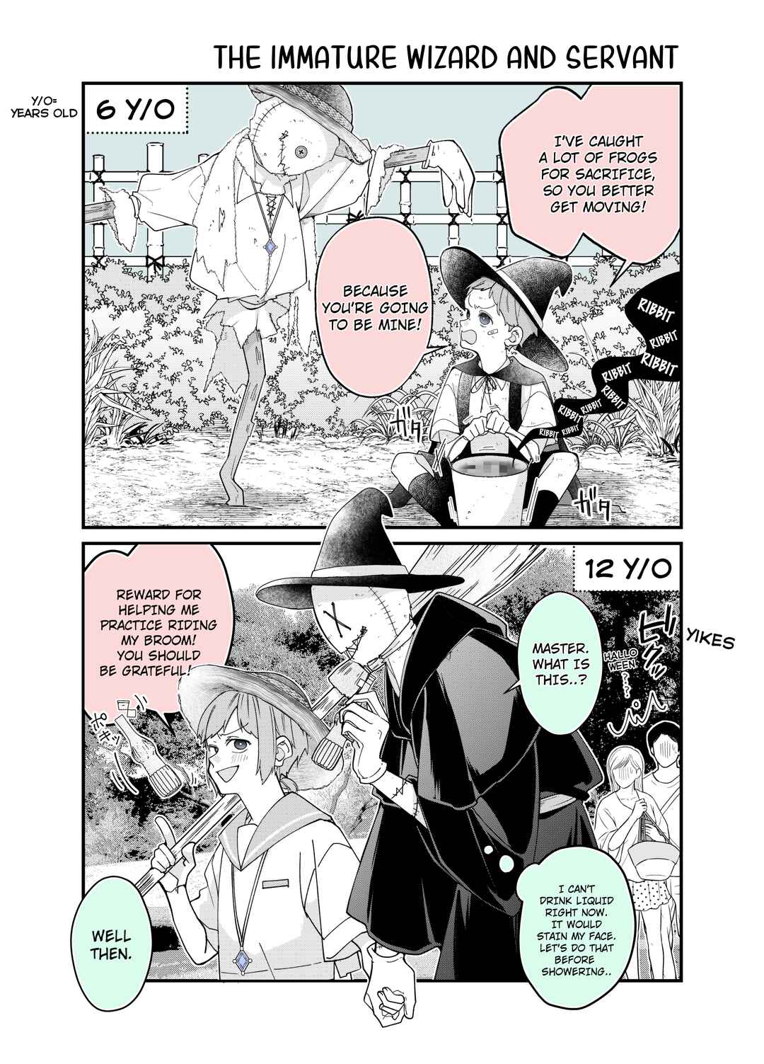 Page 1 Chapter 1 Jingai × Ningen