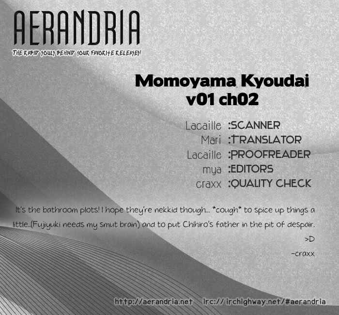 Page 1 Chapter 2 Momoyama Kyoudai
