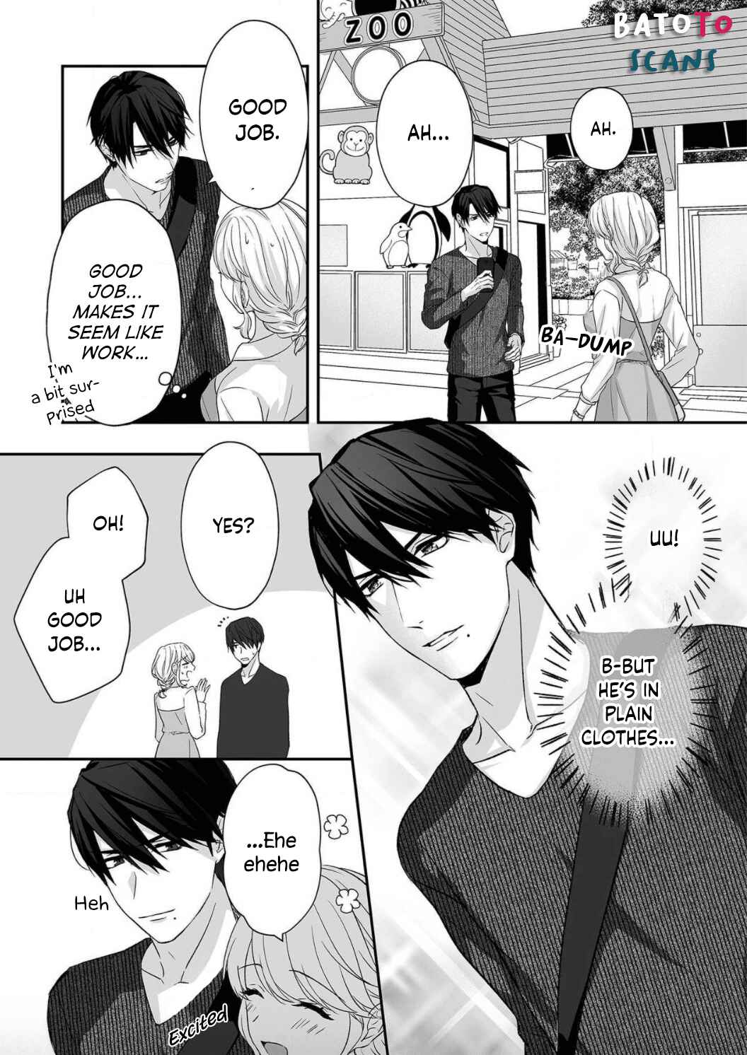 Page 4 Chapter 4 Ijiwaru Joukyuu Kokumin wa Jouhinna Yajuu ~Gokujou SEX ni Gakeppuchi Hoikushi wa Asamade Torokeru~