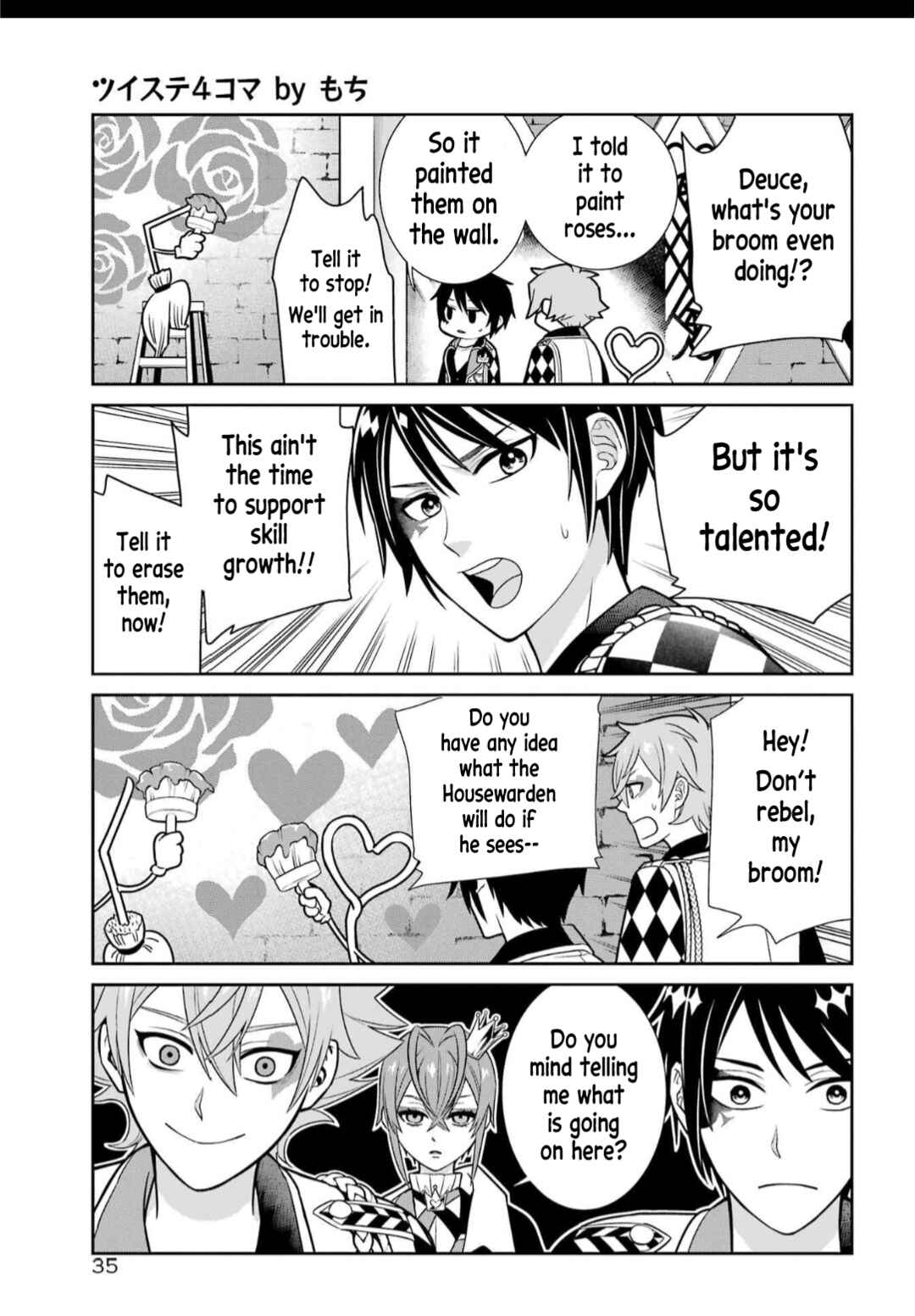 Page 9 Chapter 1 Twst 4koma