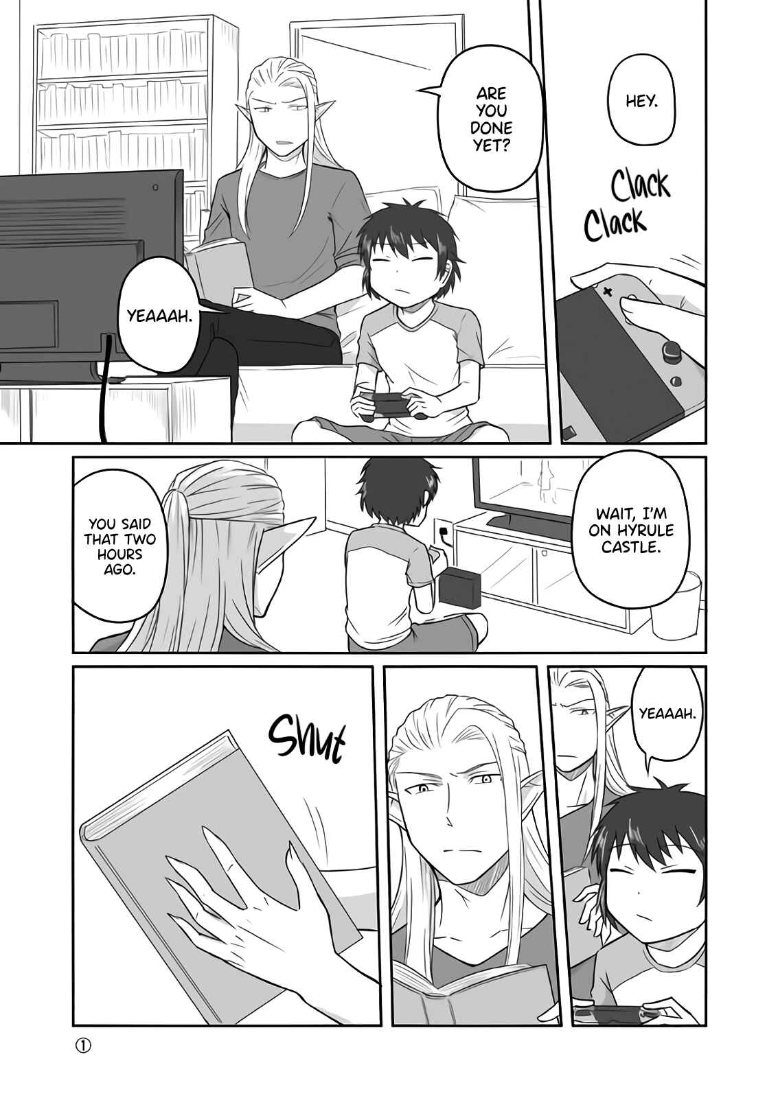 Page 1 Chapter 9 Elf Boyfriend & Boyish Girlfriend