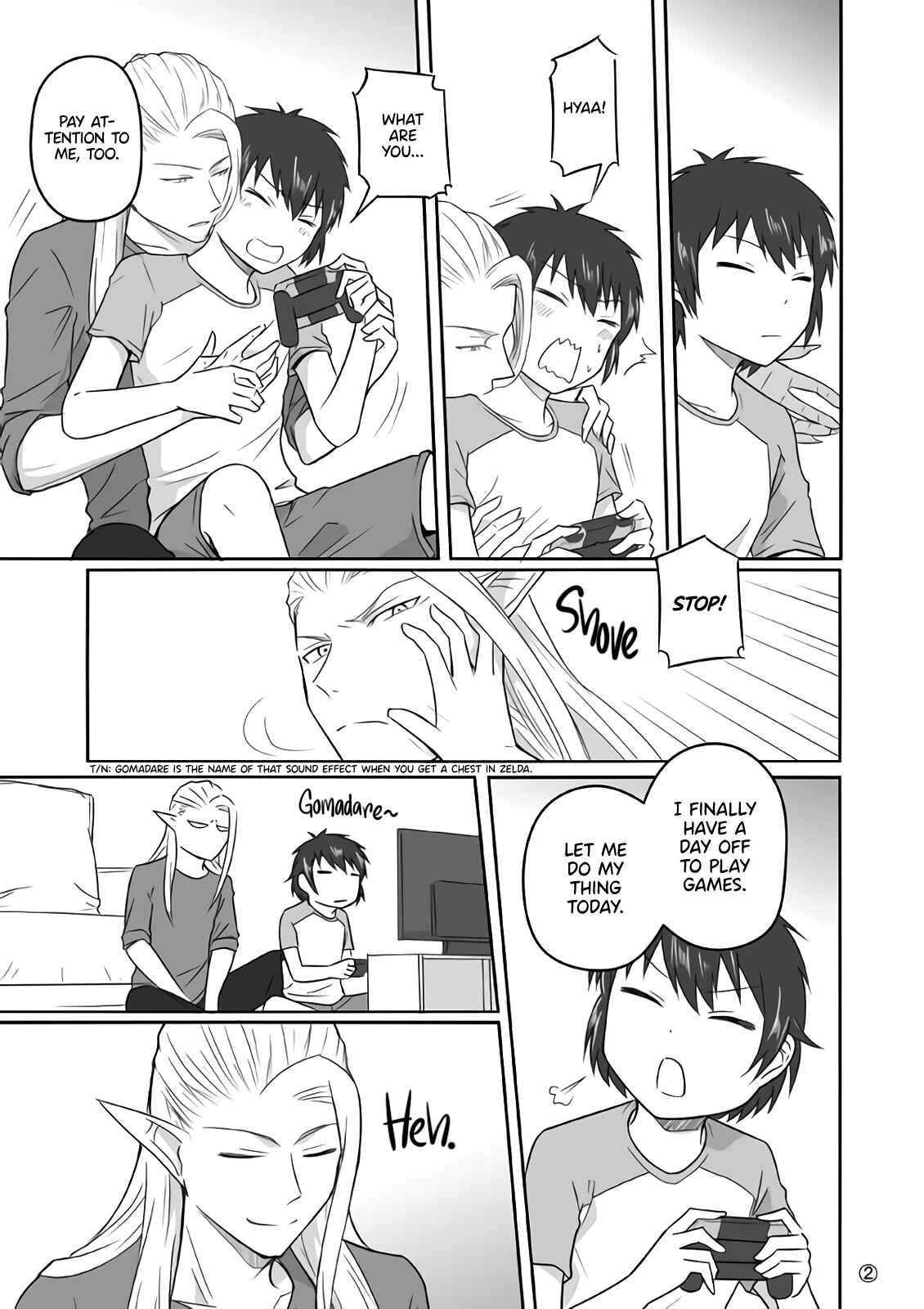 Page 2 Chapter 9 Elf Boyfriend & Boyish Girlfriend