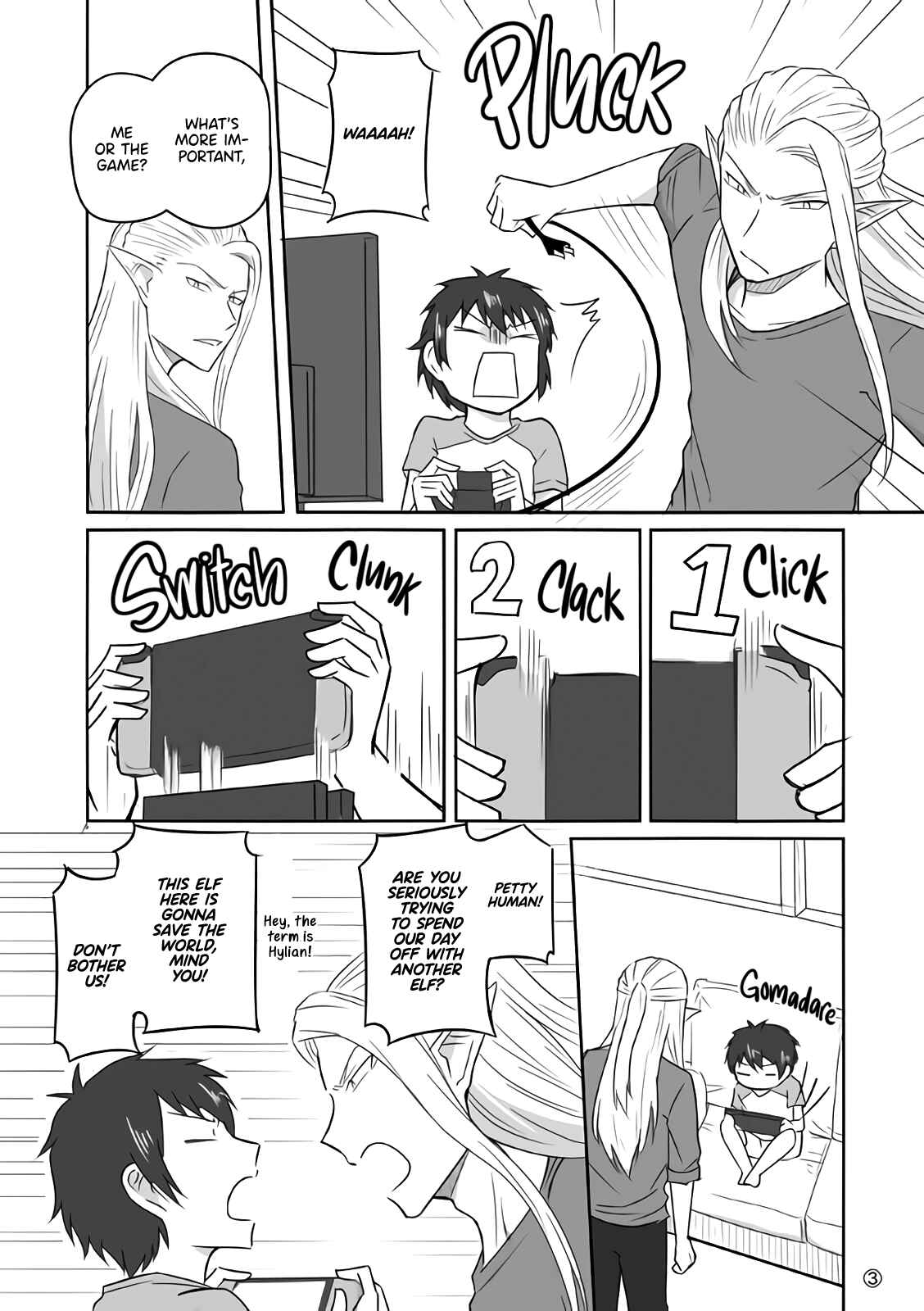 Page 3 Chapter 9 Elf Boyfriend & Boyish Girlfriend