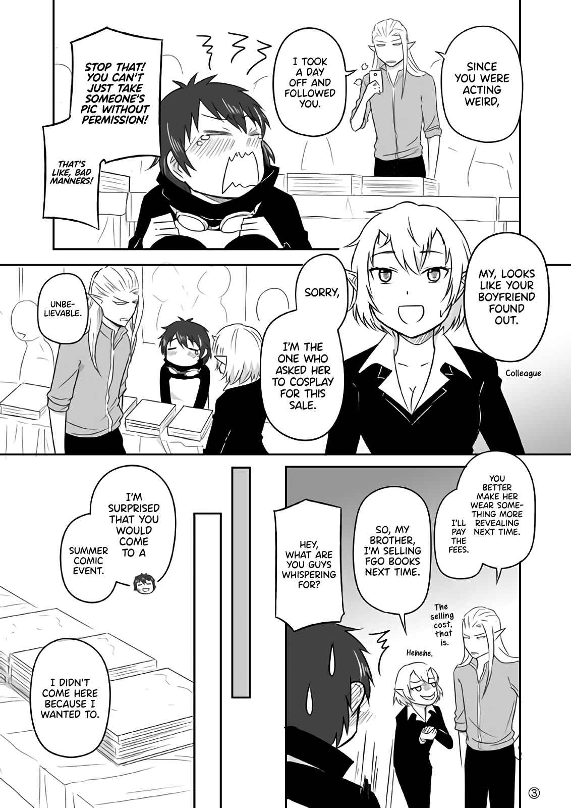 Page 3 Chapter 6 Elf Boyfriend & Boyish Girlfriend