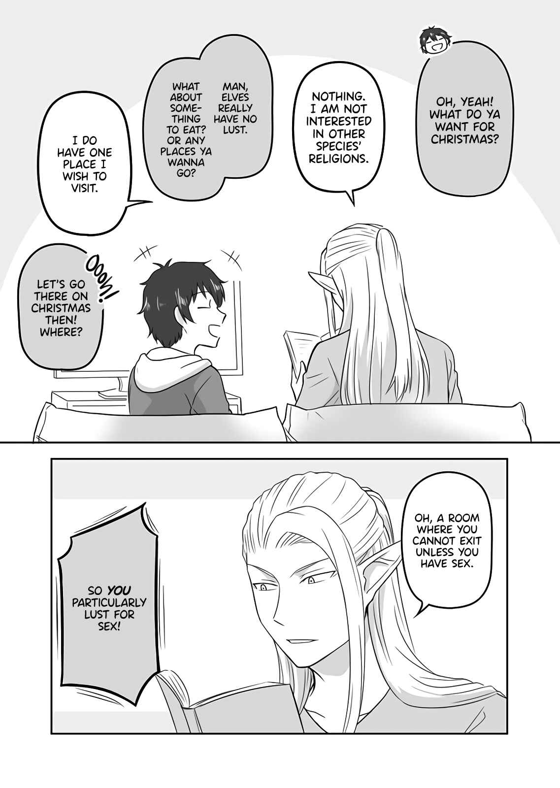 Page 1 Chapter 0.3 Elf Boyfriend & Boyish Girlfriend