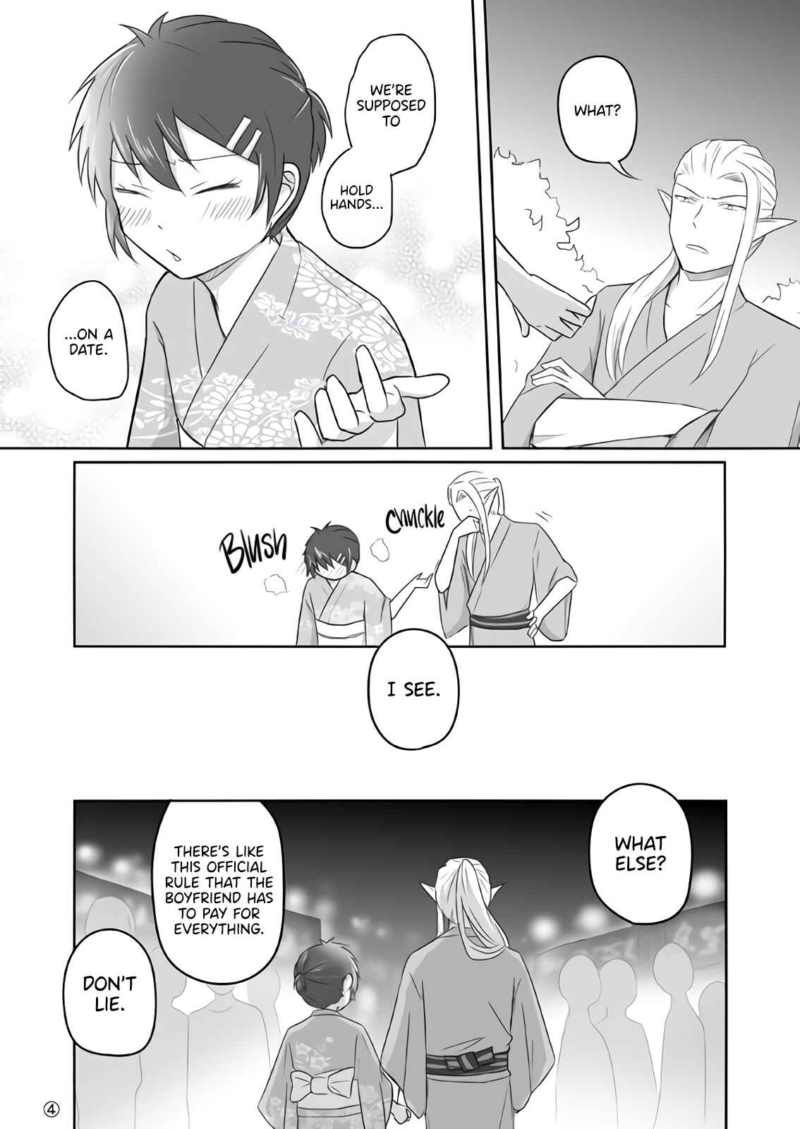 Page 4 Chapter 7 Elf Boyfriend & Boyish Girlfriend