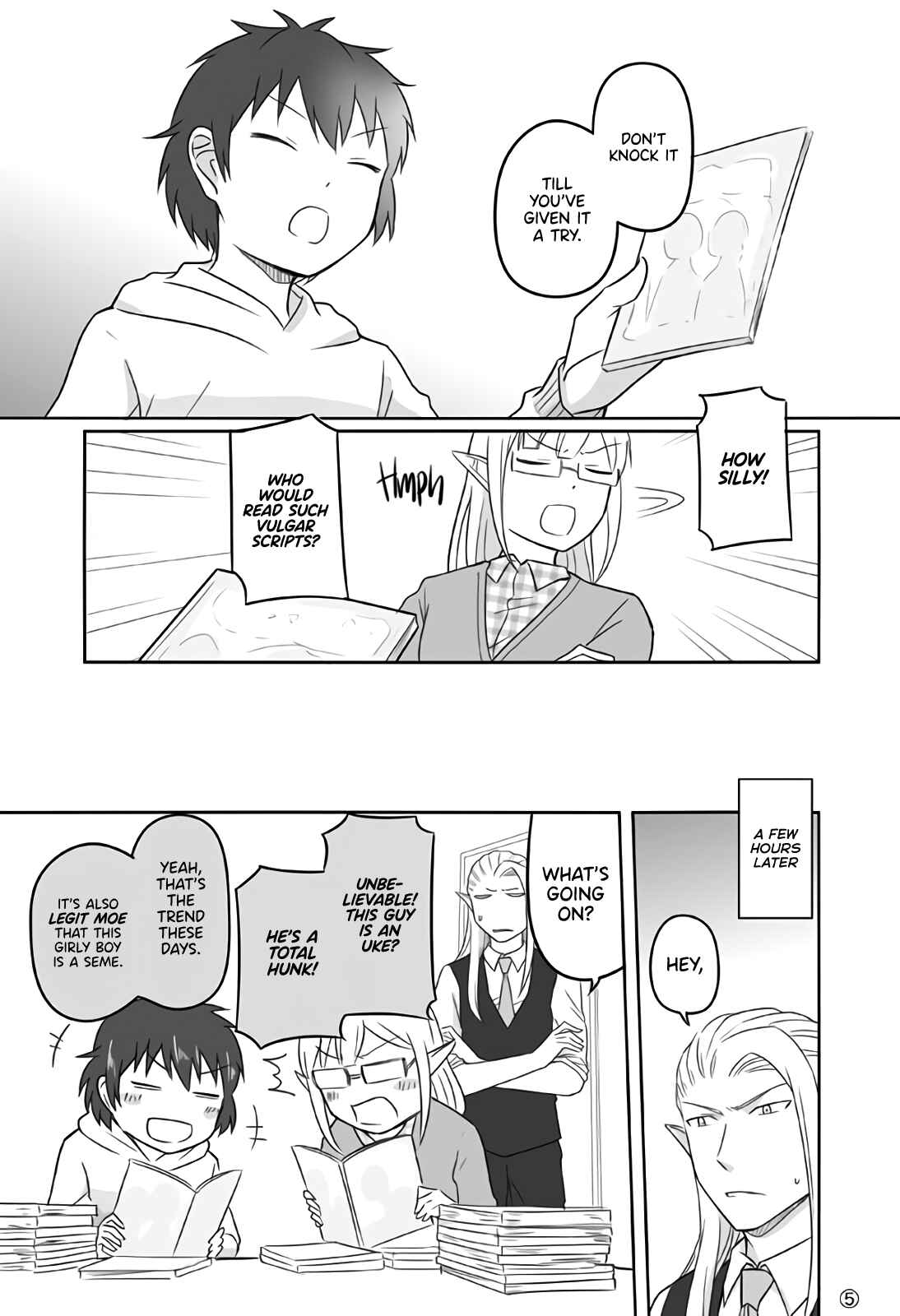 Page 1 Chapter 14.1 Elf Boyfriend & Boyish Girlfriend