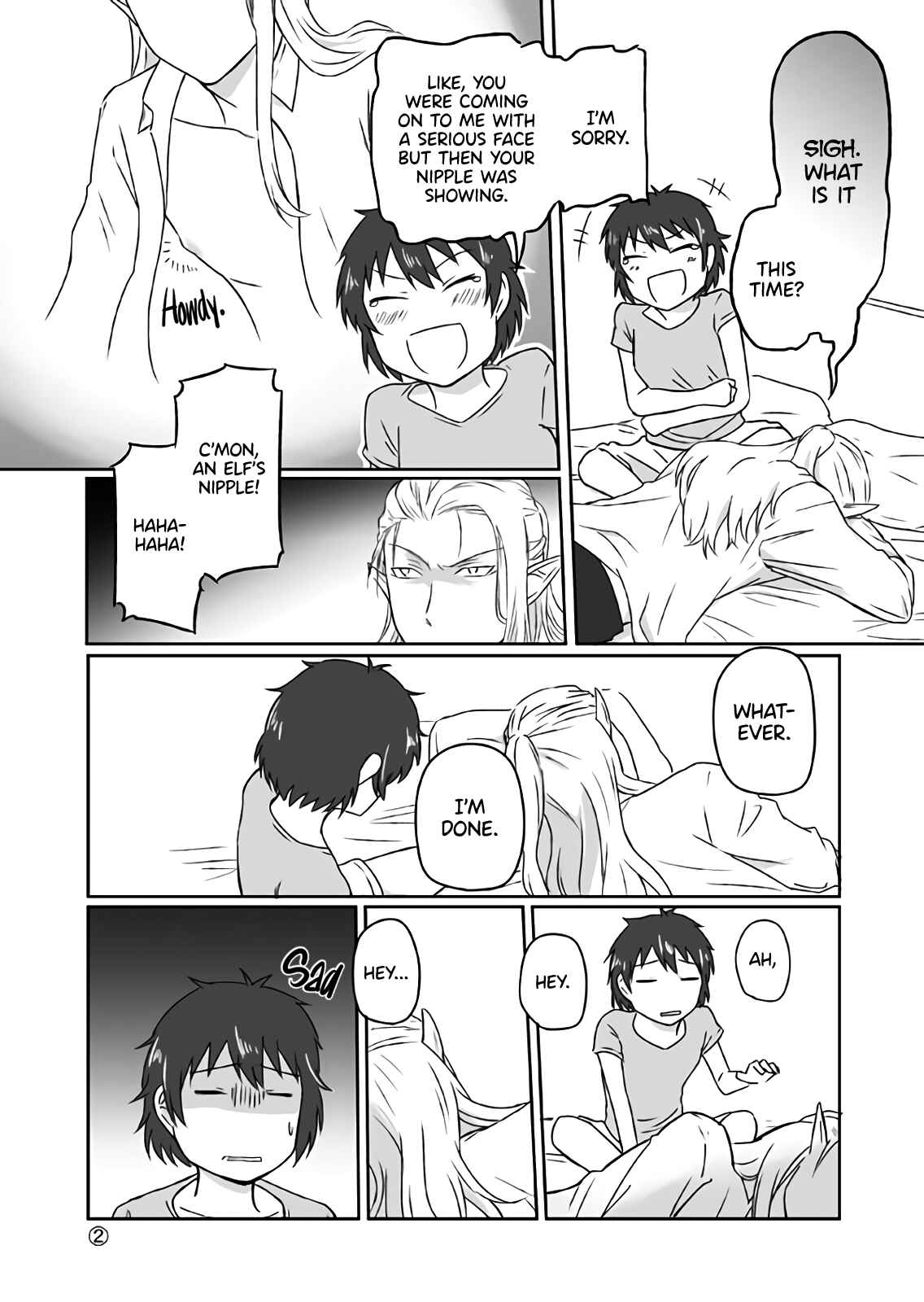 Page 2 Chapter 3 Elf Boyfriend & Boyish Girlfriend