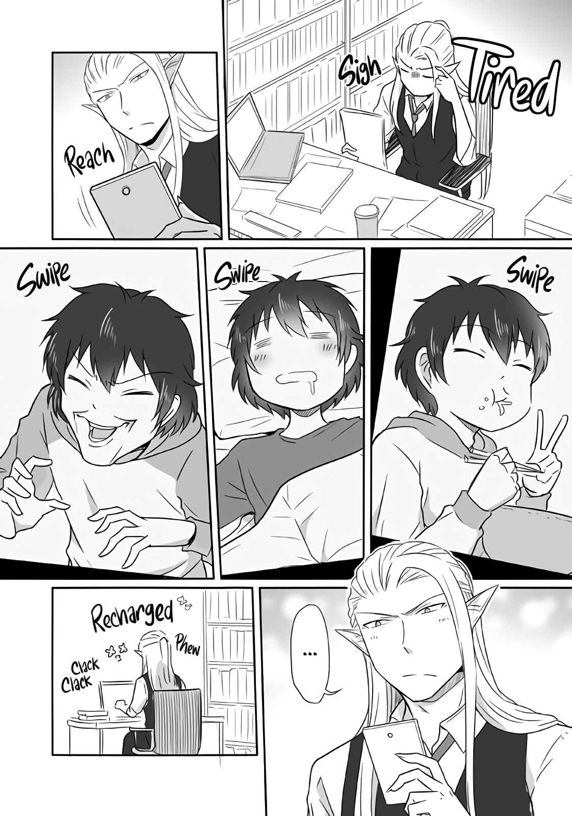 Page 1 Chapter 12.1 Elf Boyfriend & Boyish Girlfriend