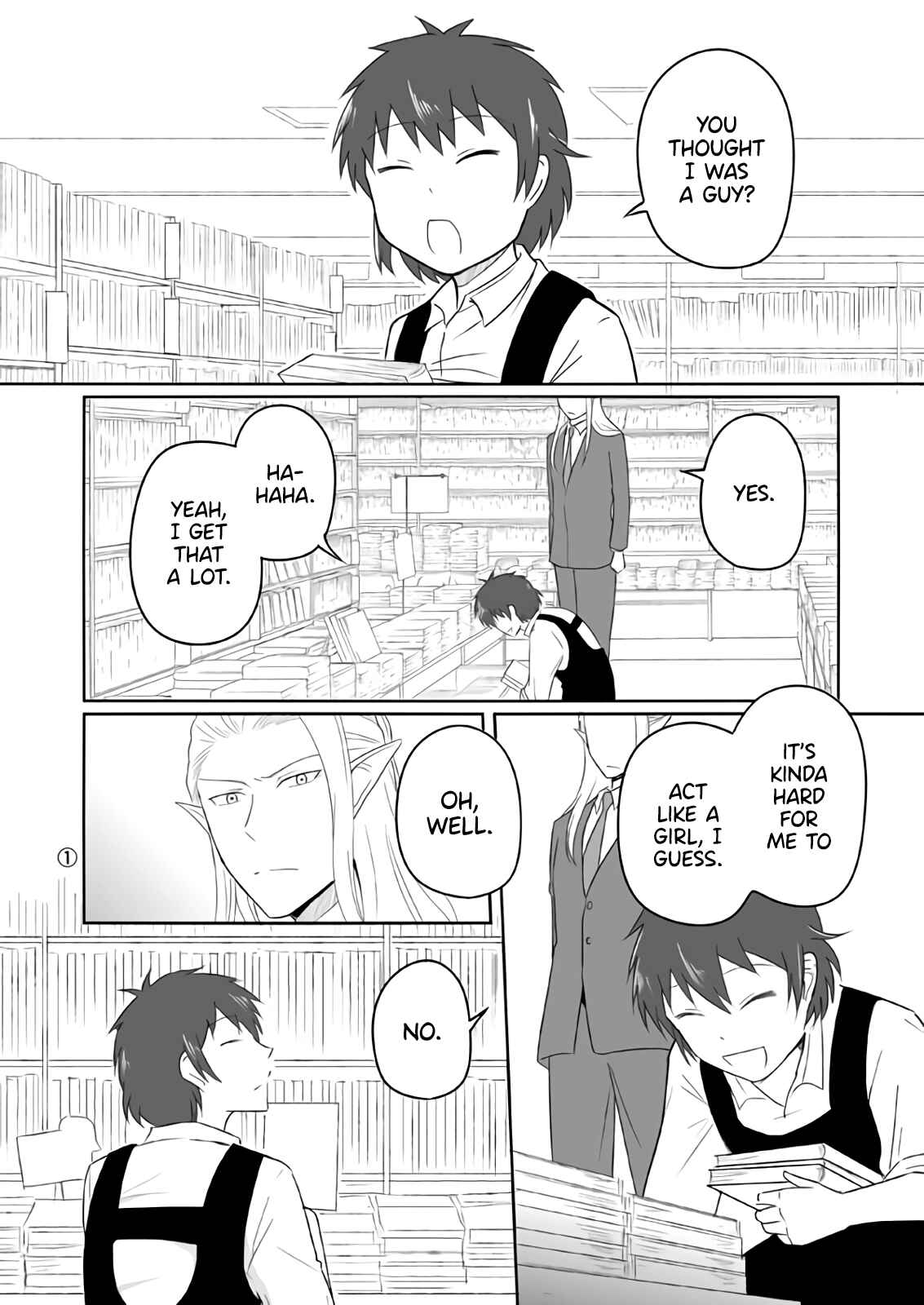 Page 1 Chapter 19 Elf Boyfriend & Boyish Girlfriend