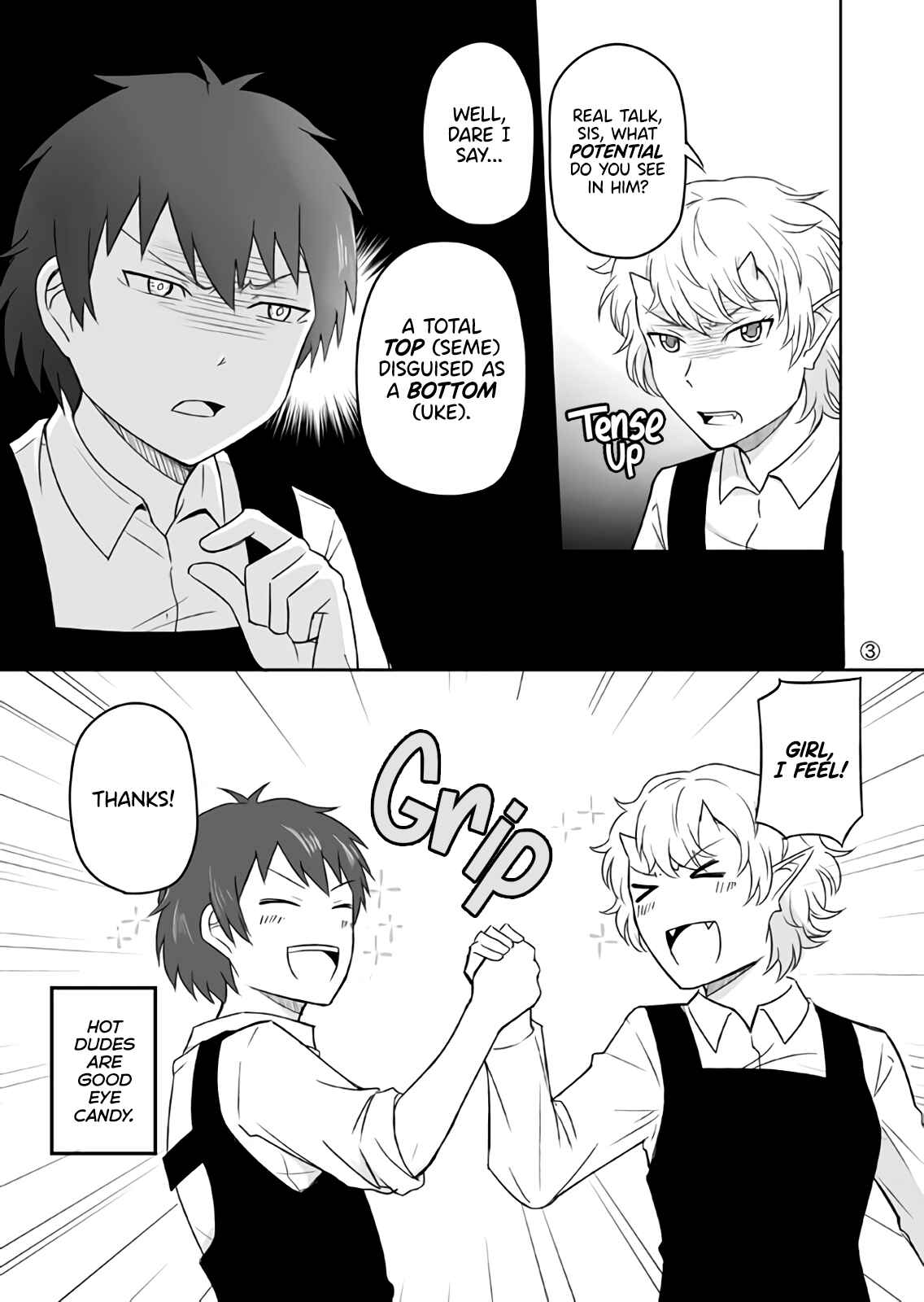 Page 3 Chapter 18 Elf Boyfriend & Boyish Girlfriend