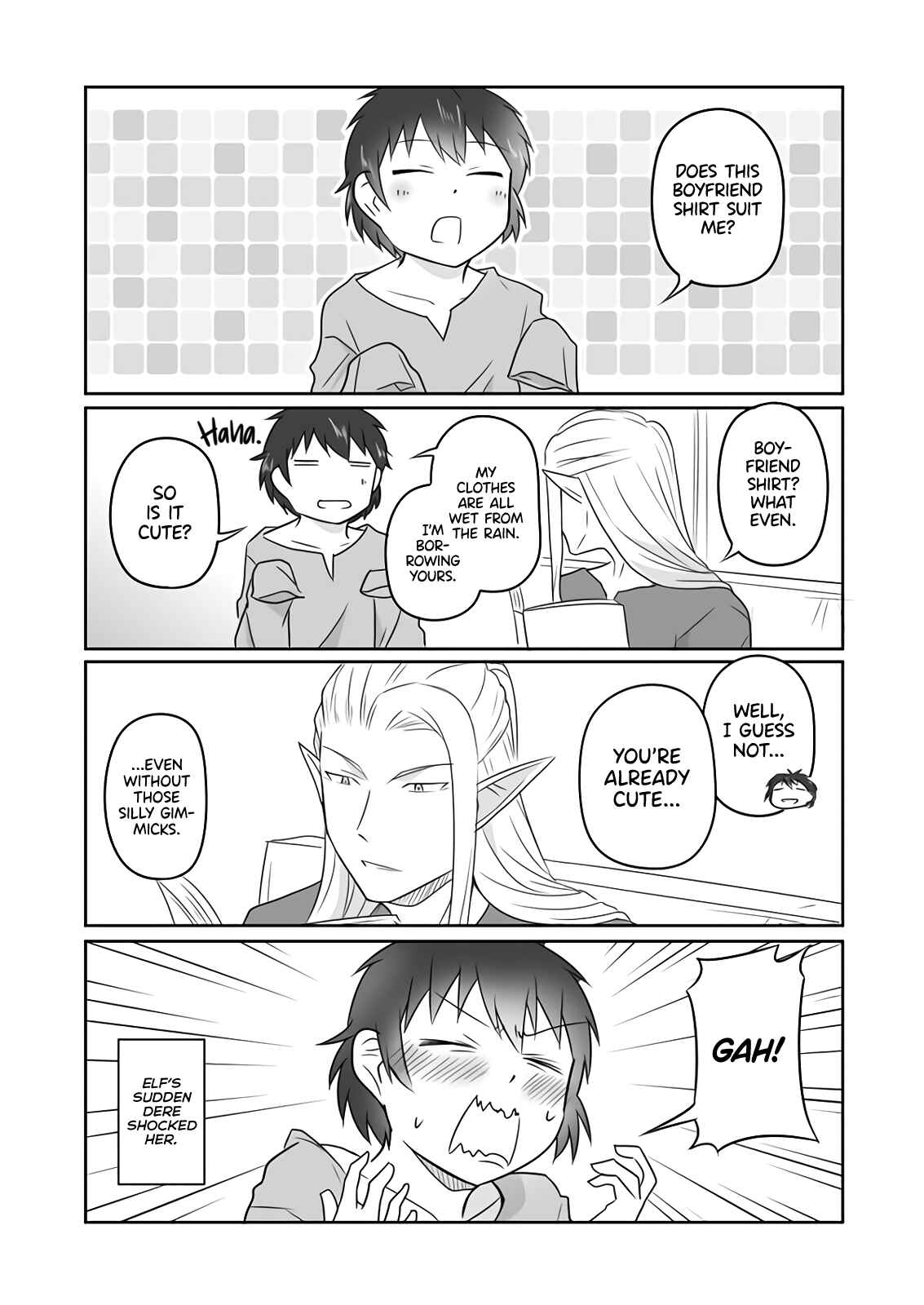 Page 1 Chapter 0.4 Elf Boyfriend & Boyish Girlfriend