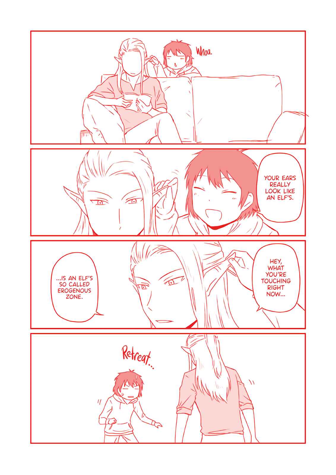 Page 1 Chapter 0.1 Elf Boyfriend & Boyish Girlfriend