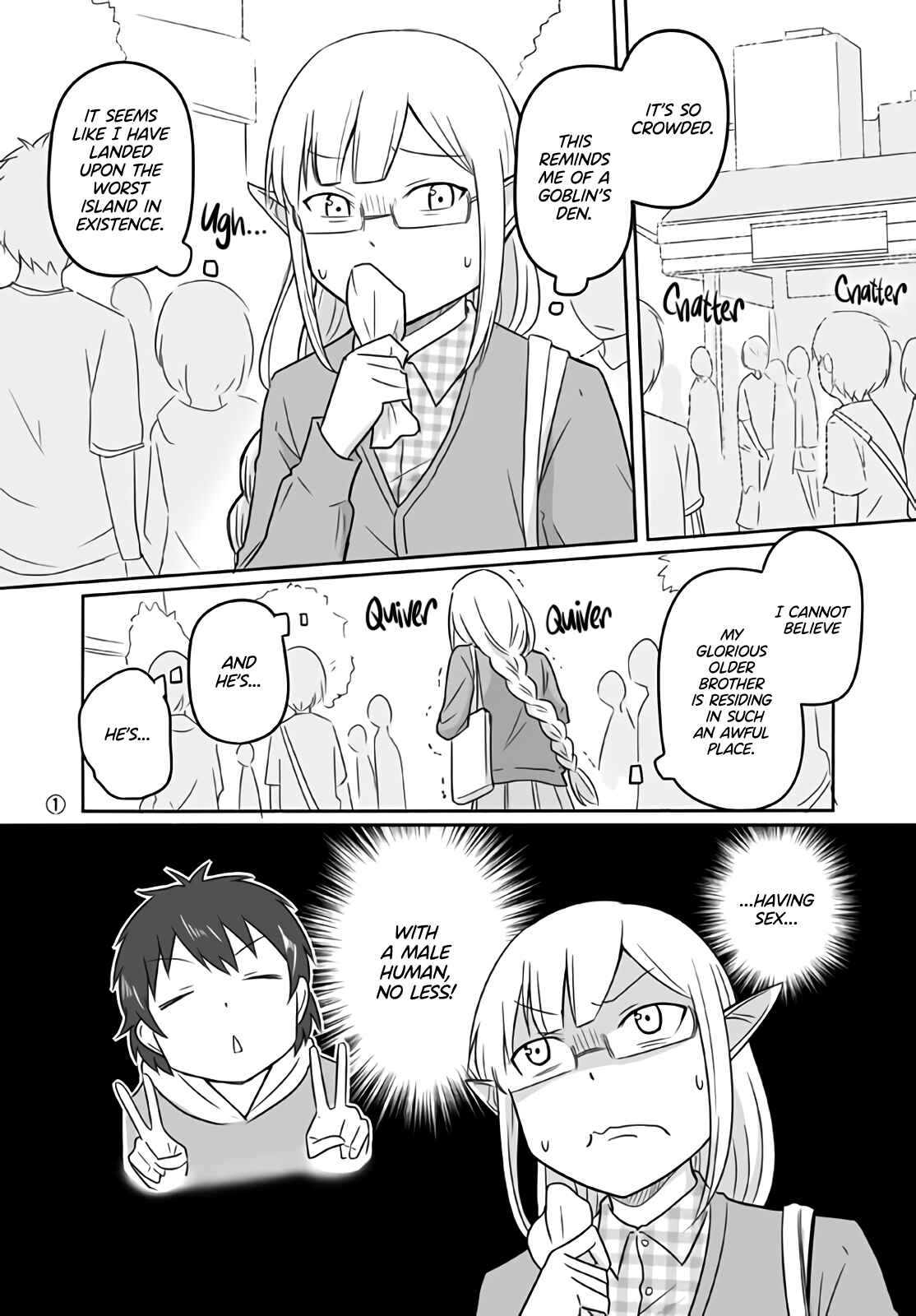 Page 1 Chapter 14 Elf Boyfriend & Boyish Girlfriend