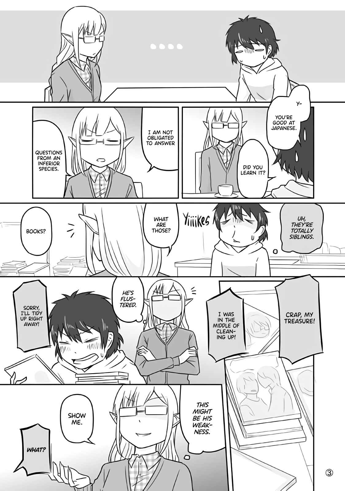 Page 3 Chapter 14 Elf Boyfriend & Boyish Girlfriend
