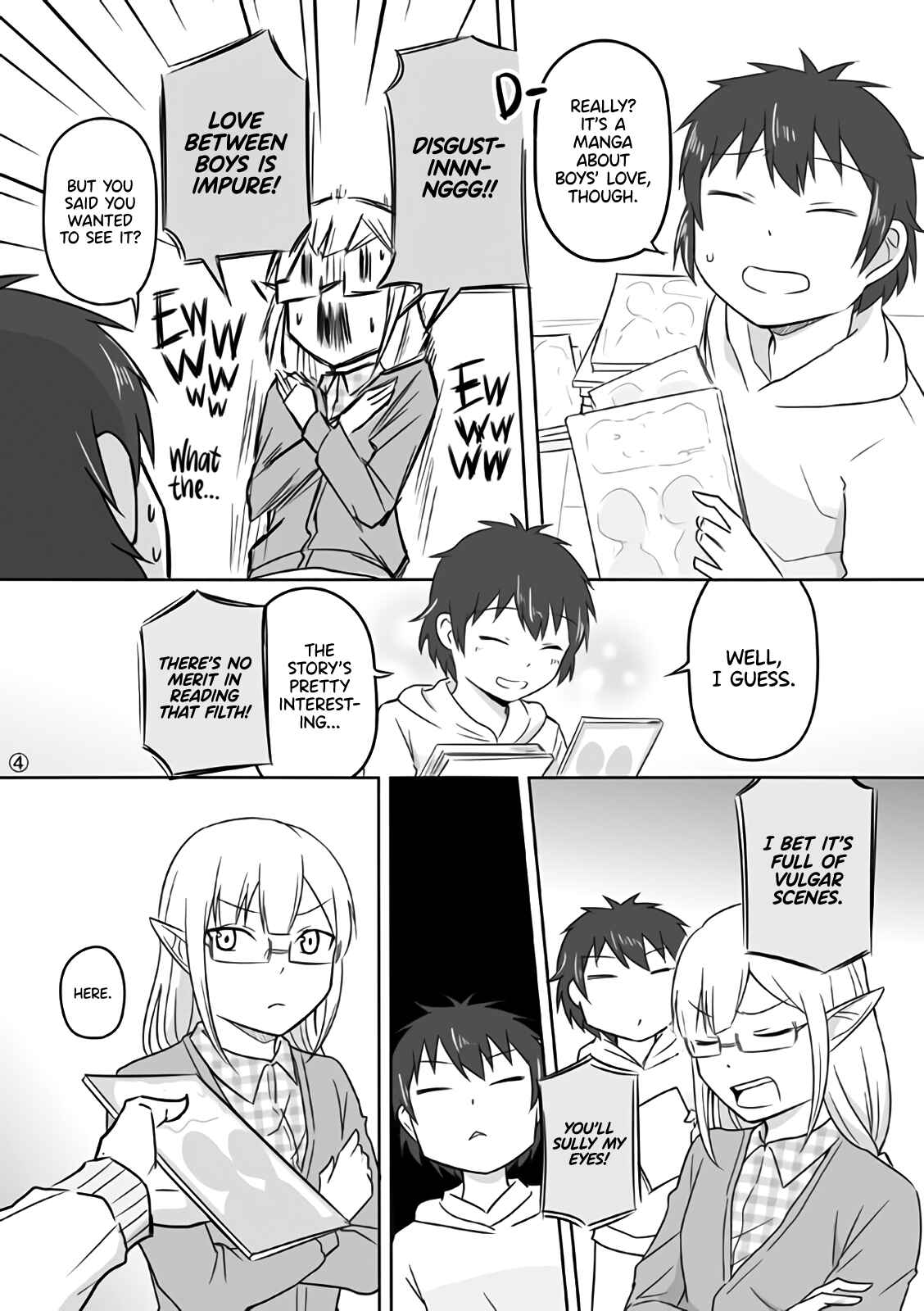 Page 4 Chapter 14 Elf Boyfriend & Boyish Girlfriend
