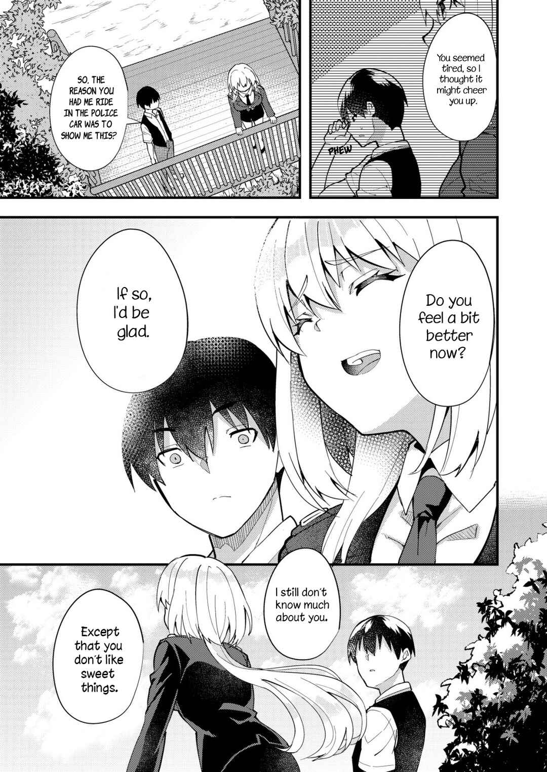 Page 17 Chapter 4 Sagishi to Keisatsukan no Rennai Kyori