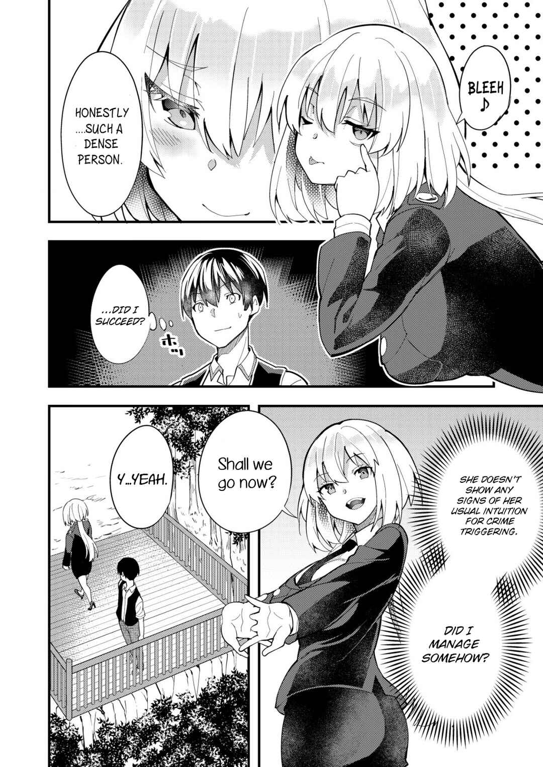 Page 20 Chapter 4 Sagishi to Keisatsukan no Rennai Kyori