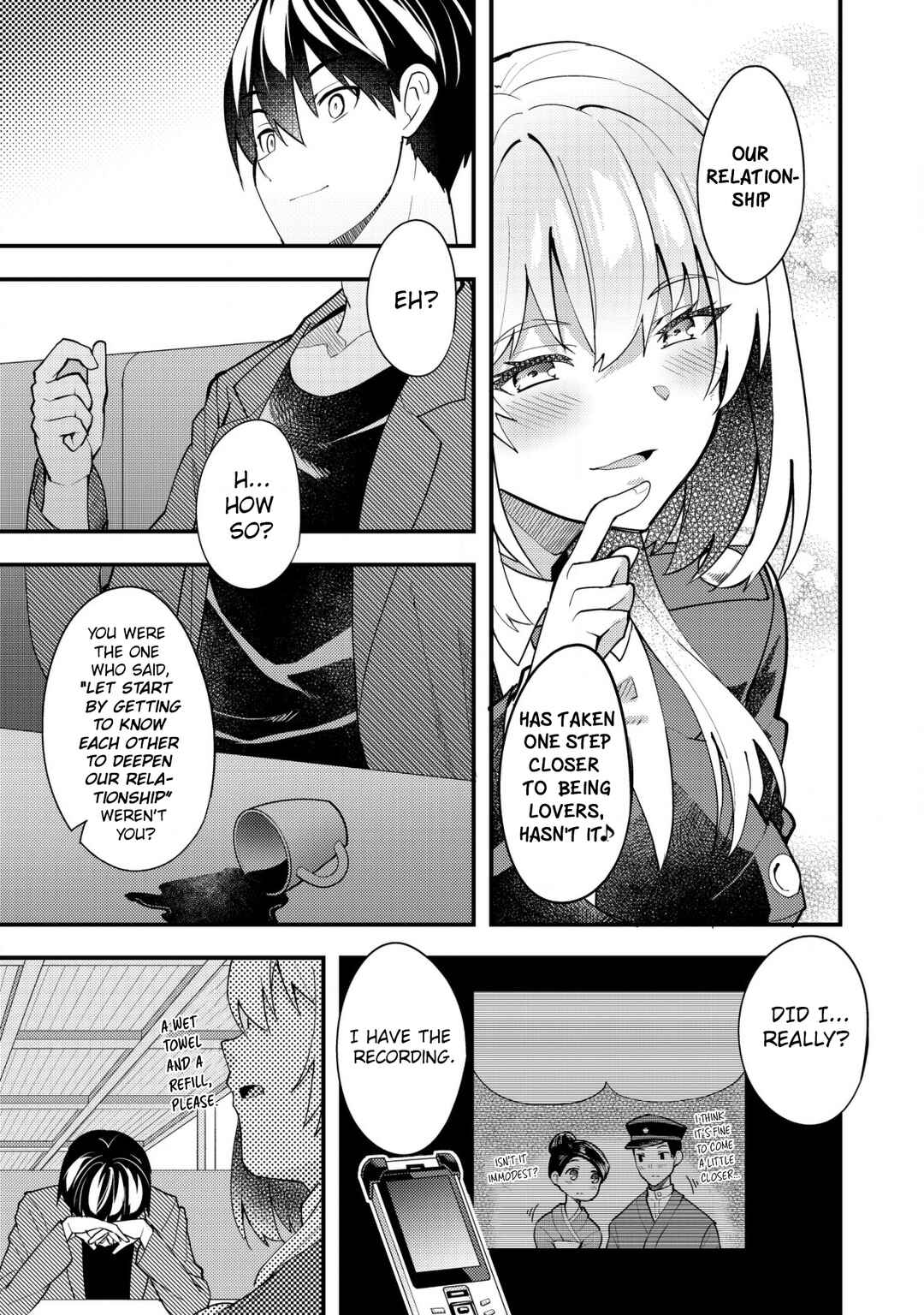 Page 19 Chapter 3 Sagishi to Keisatsukan no Rennai Kyori