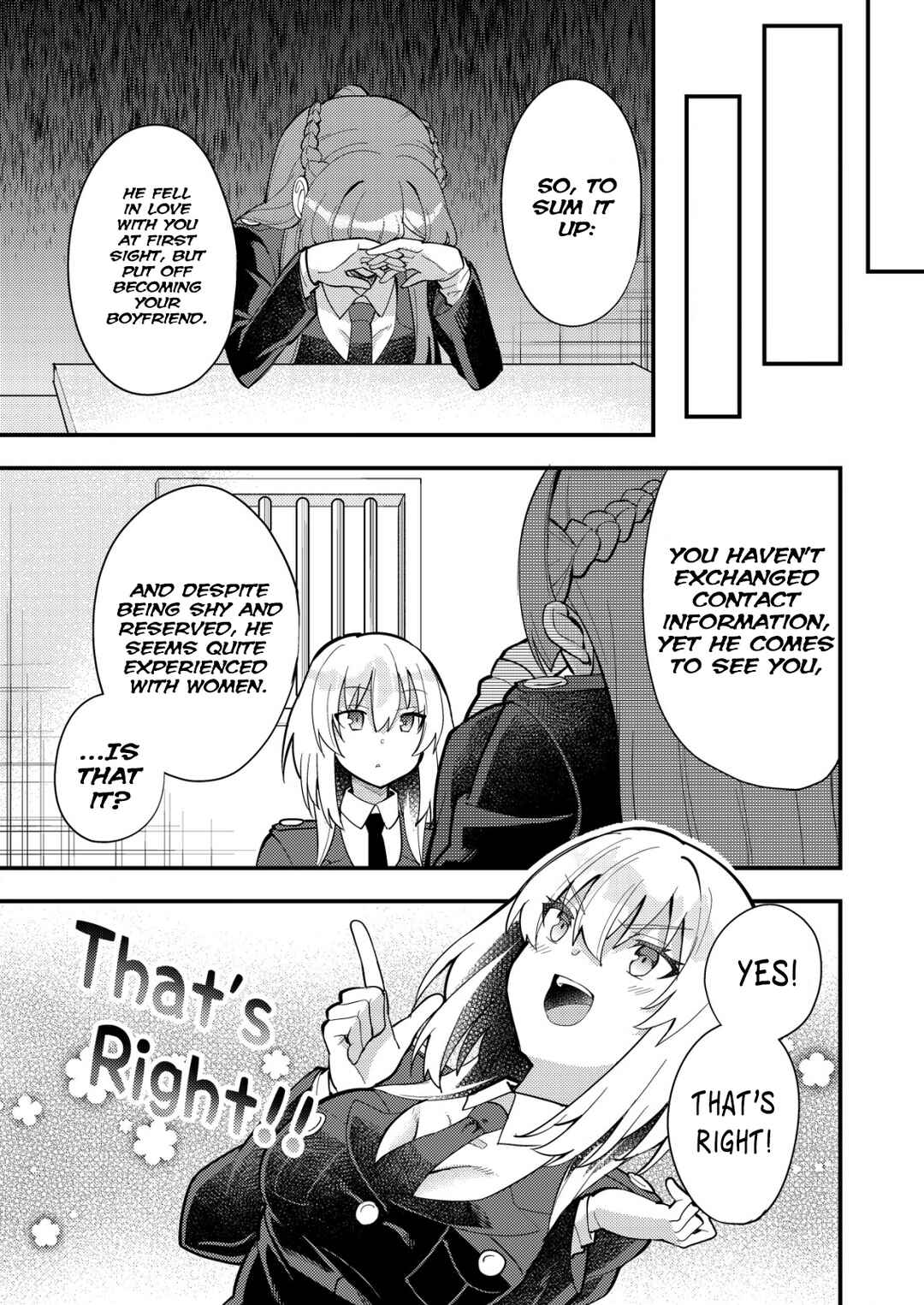 Page 11 Chapter 6 Sagishi to Keisatsukan no Rennai Kyori