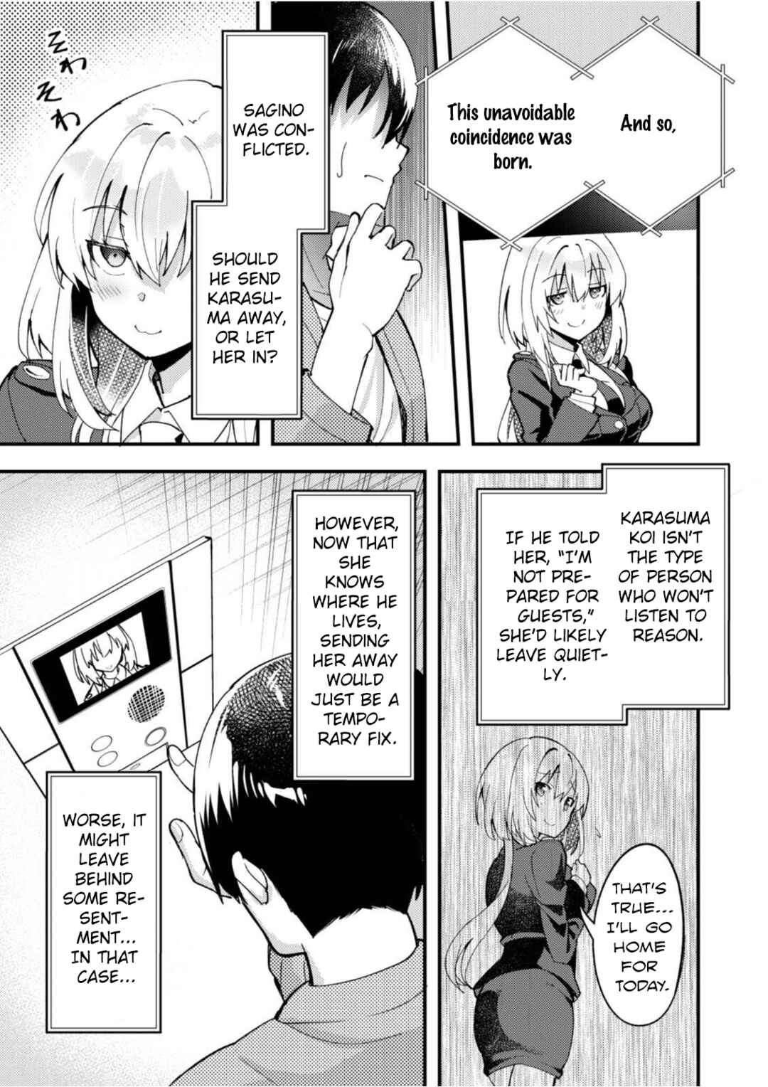 Page 10 Chapter 7 Sagishi to Keisatsukan no Rennai Kyori