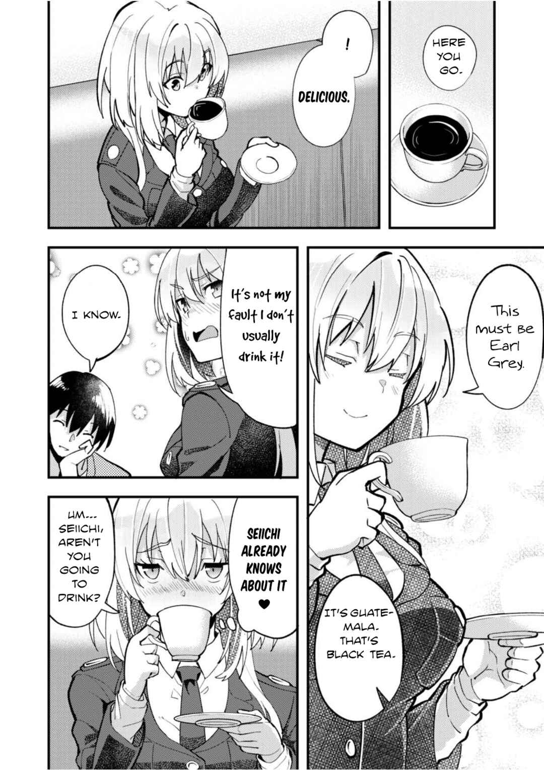 Page 13 Chapter 7 Sagishi to Keisatsukan no Rennai Kyori