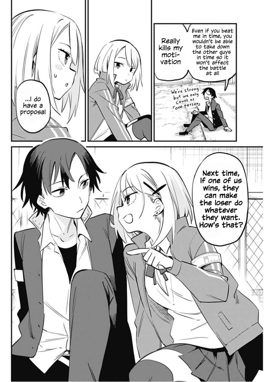 Page 10 Chapter Unknown_1a9b Kenka Machi no Rival Jijou