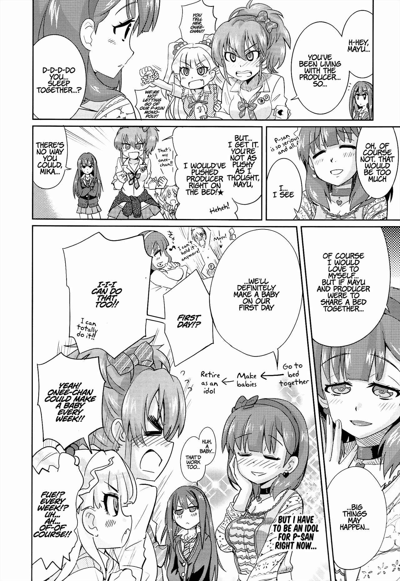 Page 15 Chapter Unknown_ceea THE iDOLM@STER - Yandesoude Yandenai Chotto Yanderu Mayu. (Doujinshi)