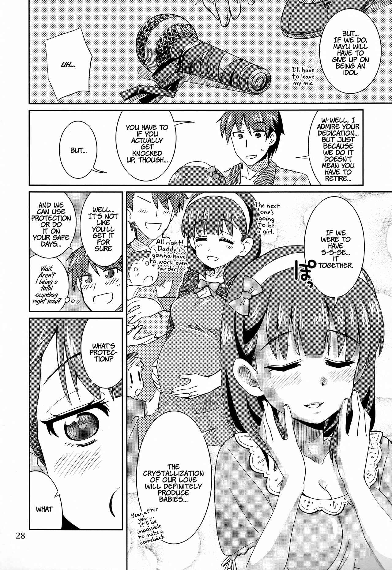 Page 27 Chapter Unknown_ceea THE iDOLM@STER - Yandesoude Yandenai Chotto Yanderu Mayu. (Doujinshi)