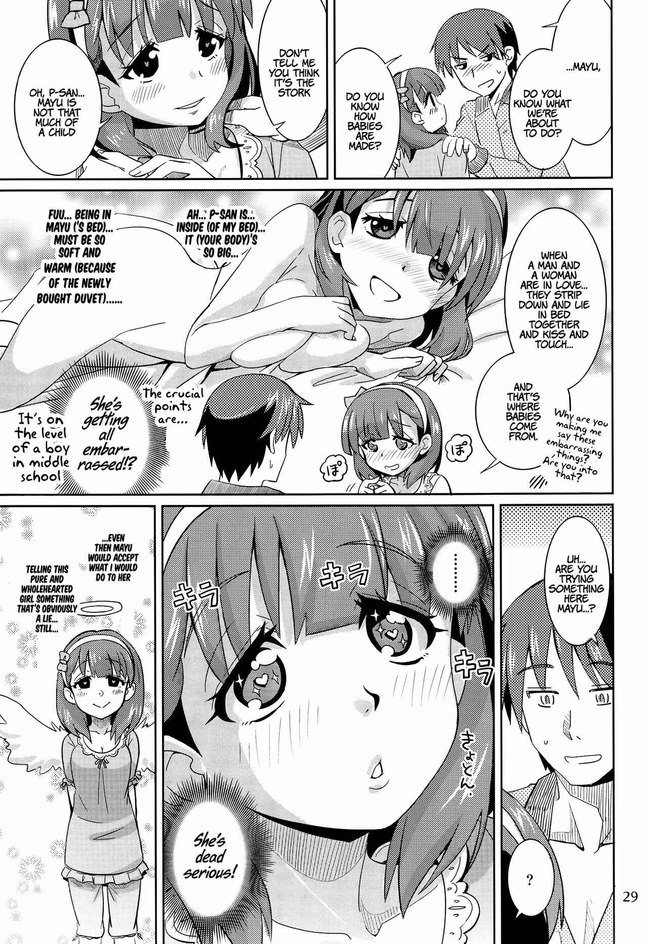 Page 28 Chapter Unknown_ceea THE iDOLM@STER - Yandesoude Yandenai Chotto Yanderu Mayu. (Doujinshi)
