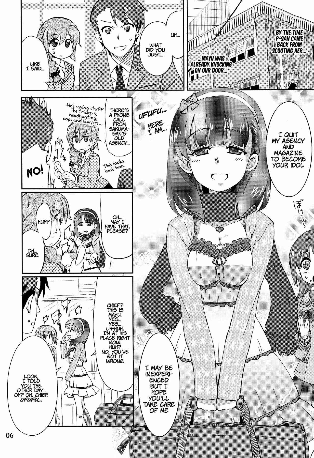 Page 5 Chapter Unknown_ceea THE iDOLM@STER - Yandesoude Yandenai Chotto Yanderu Mayu. (Doujinshi)