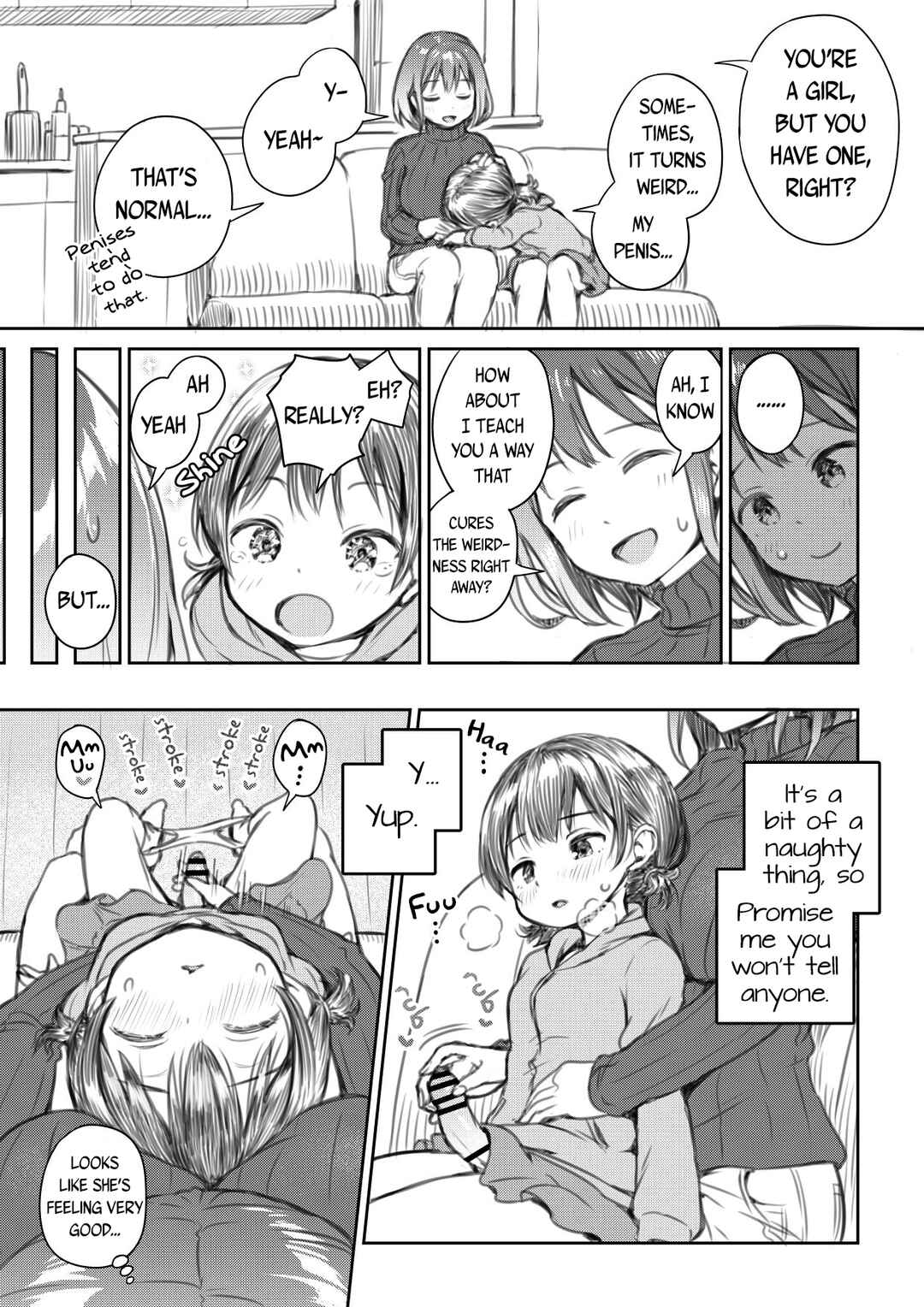 Page 3 Chapter 1 Meikko to Okki suru Futanari Ochinchin