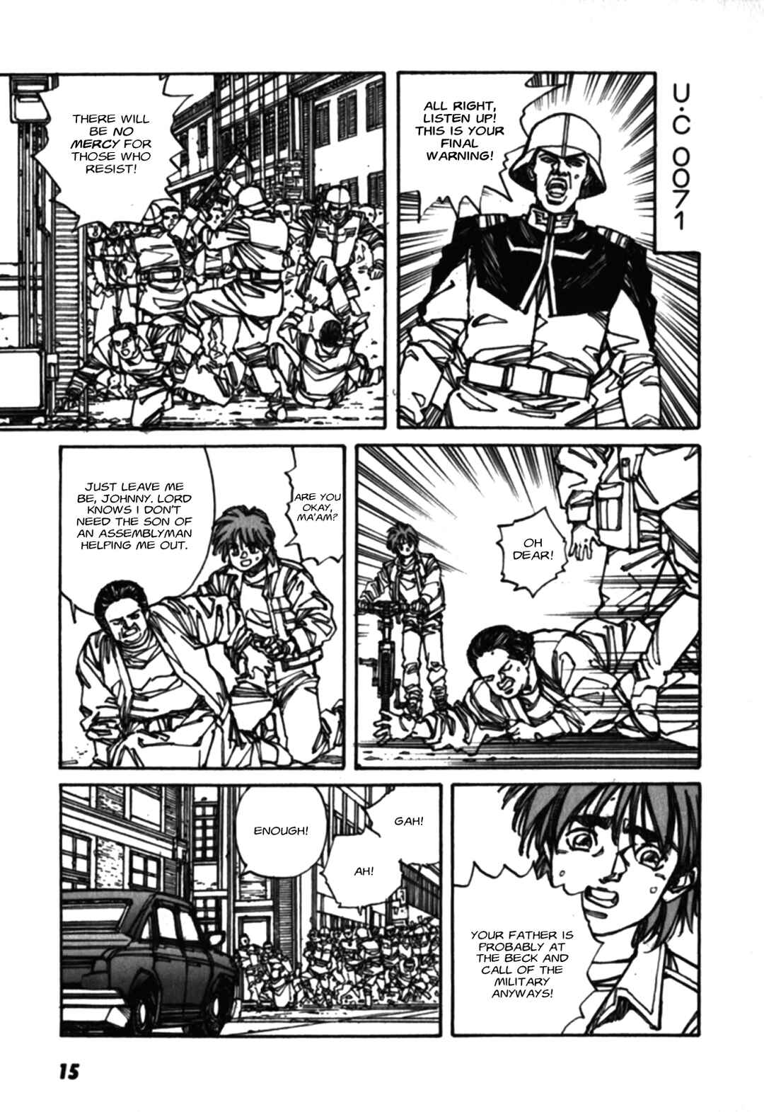 Page 18 Chapter 1 Gundam Pilot Series of Biographies - The Brave Soldiers in the Sky