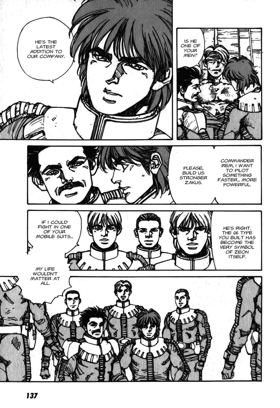 Page 37 Chapter 3 Gundam Pilot Series of Biographies - The Brave Soldiers in the Sky