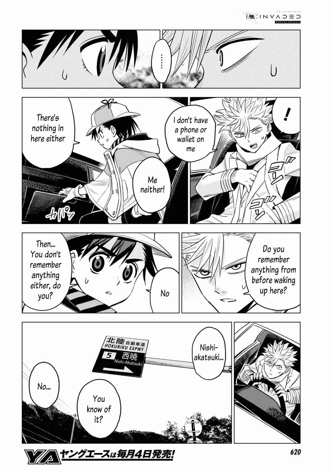 Page 2 Chapter 8 ID:INVADED #BRAKE BROKEN
