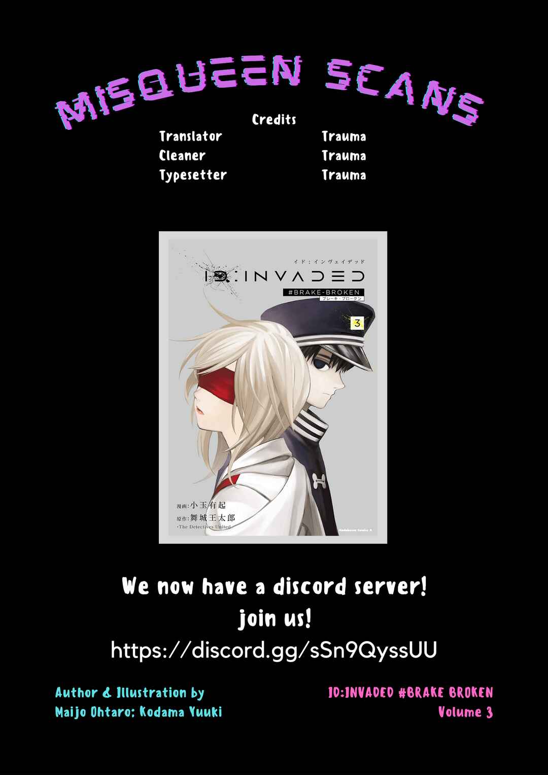 Page 33 Chapter 12 ID:INVADED #BRAKE BROKEN
