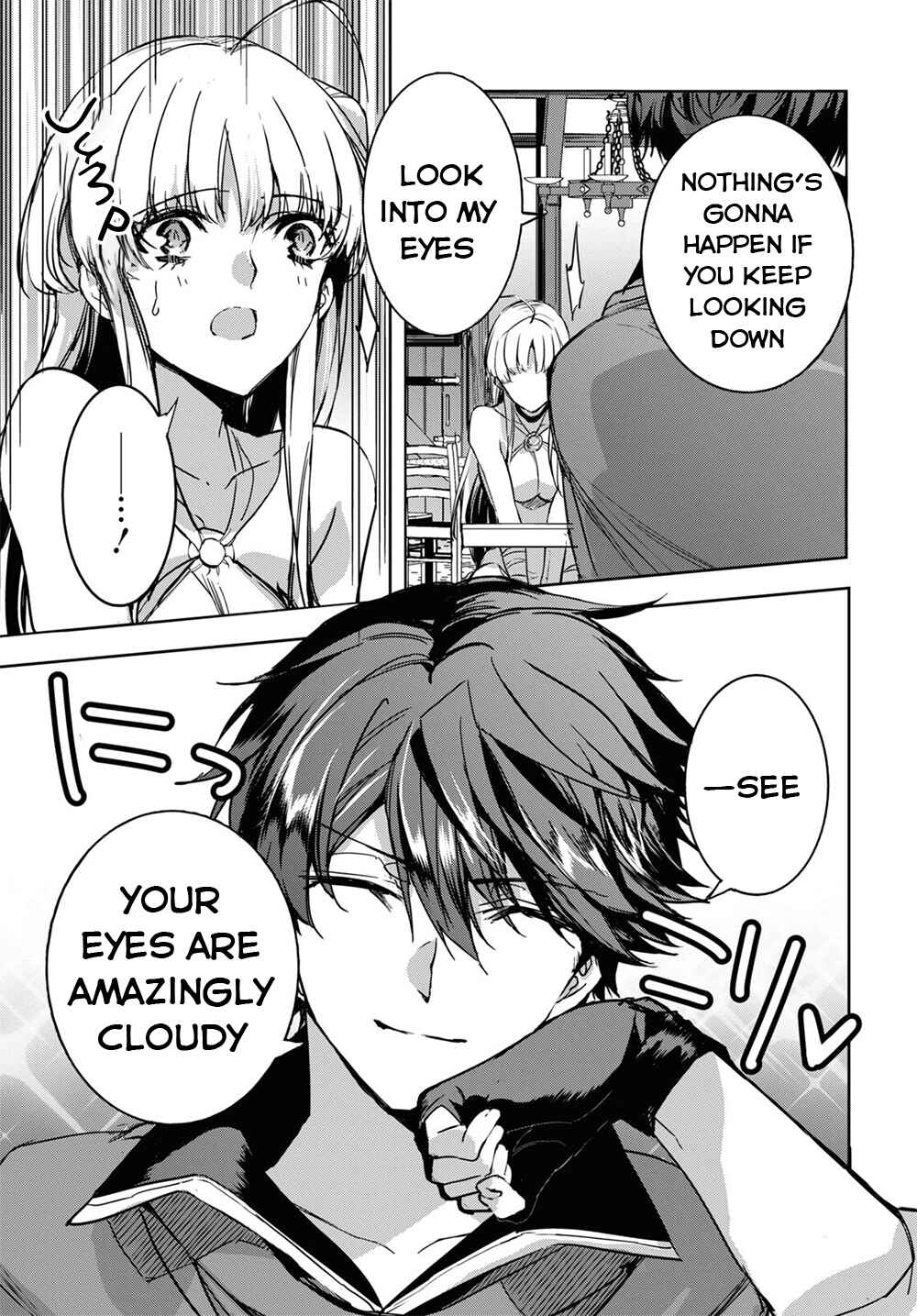 Page 12 Chapter 3 Tensai Saijaku Mamonotsukai ha Kikan Shitai ~Saikyou no Juusha to Hikihanasarete Mishiranu Chi ni Tobasaremashita.~