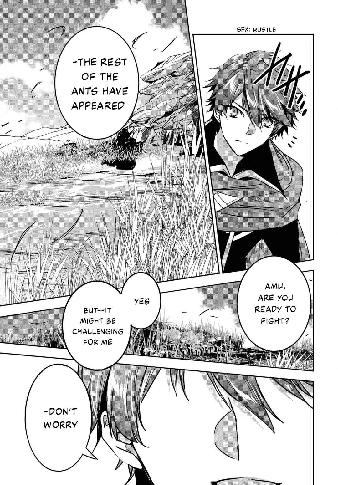 Page 34 Chapter 4 Tensai Saijaku Mamonotsukai ha Kikan Shitai ~Saikyou no Juusha to Hikihanasarete Mishiranu Chi ni Tobasaremashita.~