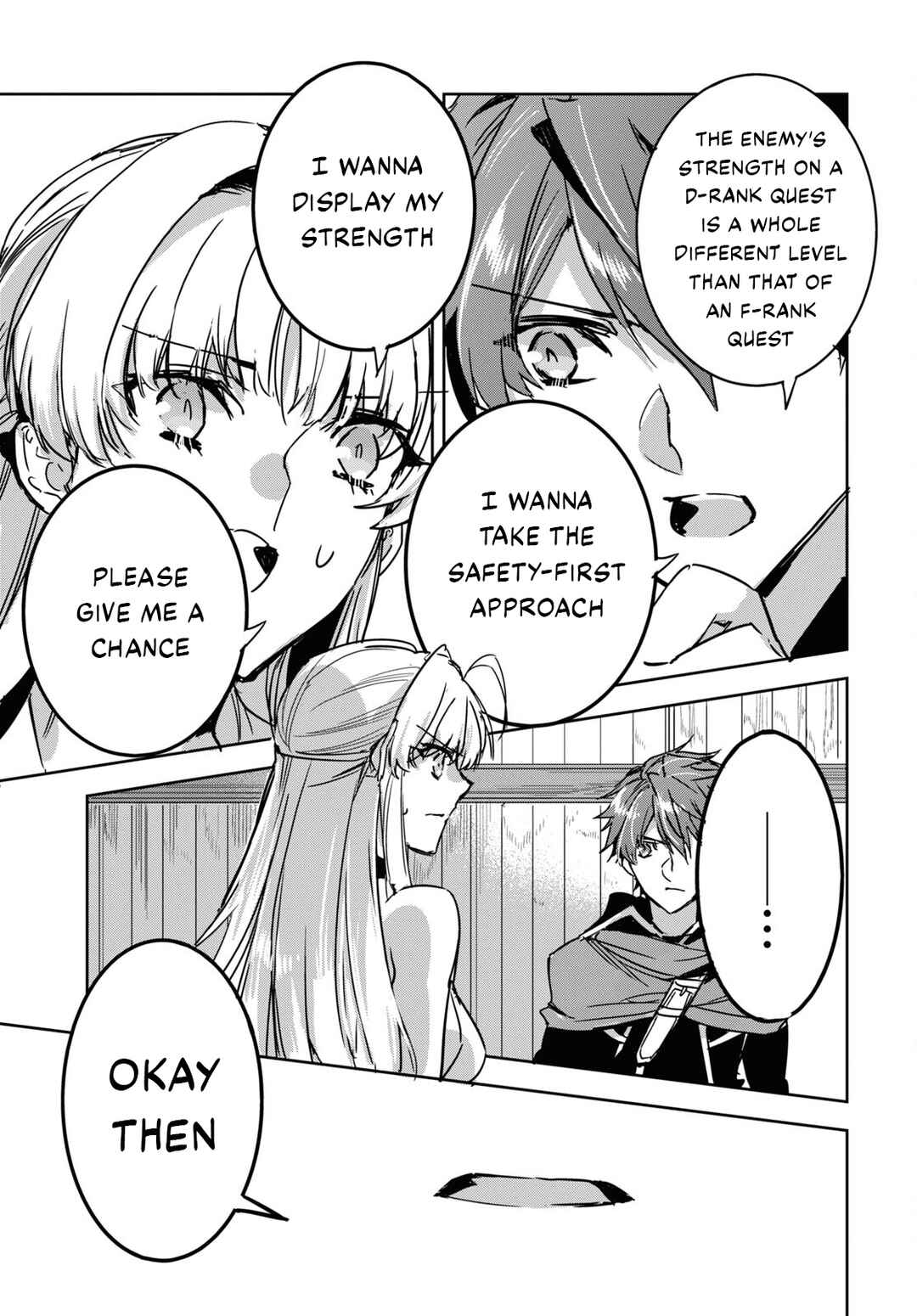 Page 8 Chapter 4 Tensai Saijaku Mamonotsukai ha Kikan Shitai ~Saikyou no Juusha to Hikihanasarete Mishiranu Chi ni Tobasaremashita.~
