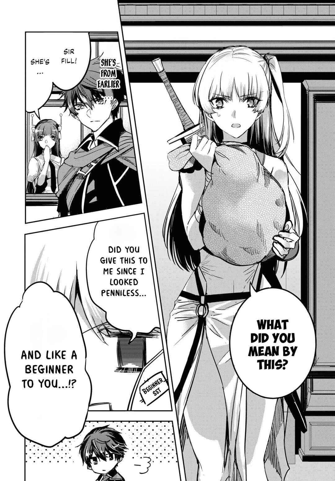 Page 25 Chapter 2 Tensai Saijaku Mamonotsukai ha Kikan Shitai ~Saikyou no Juusha to Hikihanasarete Mishiranu Chi ni Tobasaremashita.~