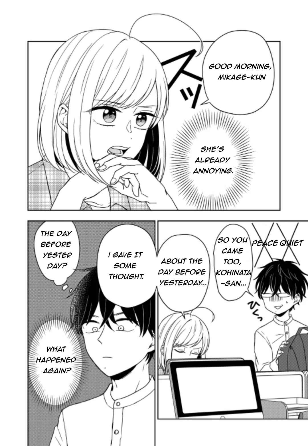 Page 4 Chapter 2 Mikage-kun wa Kaeritai!