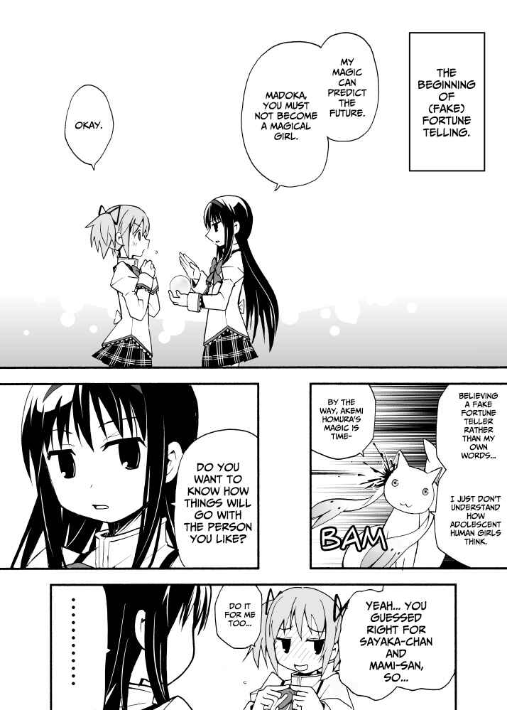 Page 2 Chapter Unknown_a3ca Mahou Shoujo Madoka★Magica - Watashi no Mahou wa Mirai Yochi (Doujinshi)