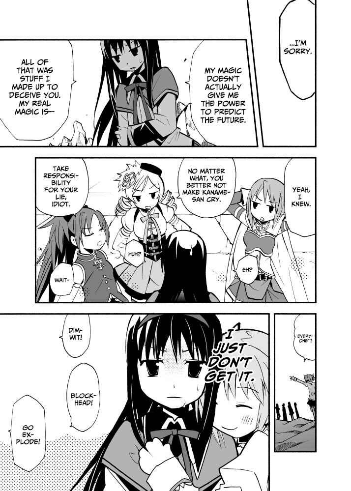 Page 6 Chapter Unknown_a3ca Mahou Shoujo Madoka★Magica - Watashi no Mahou wa Mirai Yochi (Doujinshi)