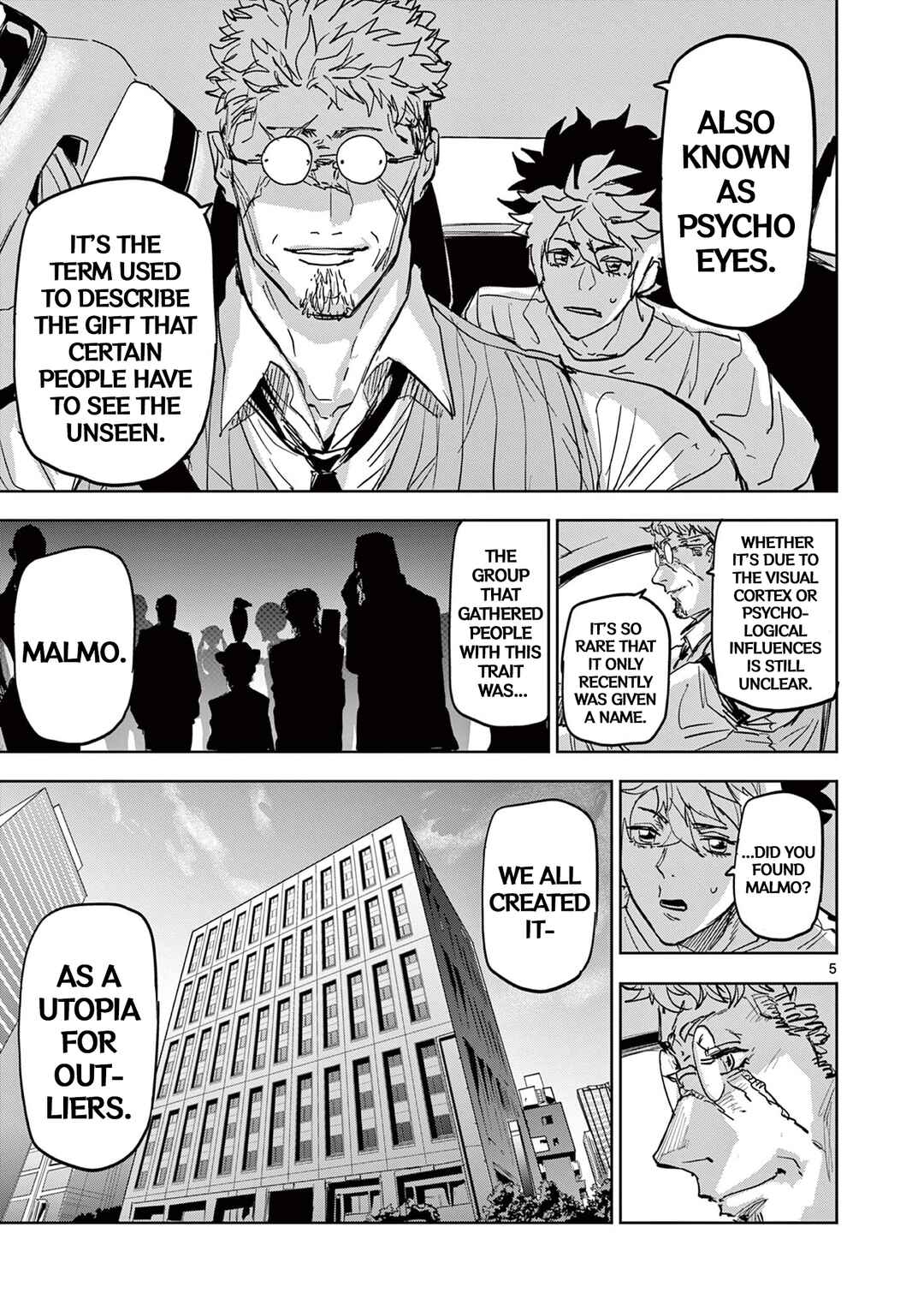 Page 5 Chapter 3 Psycho Eyes