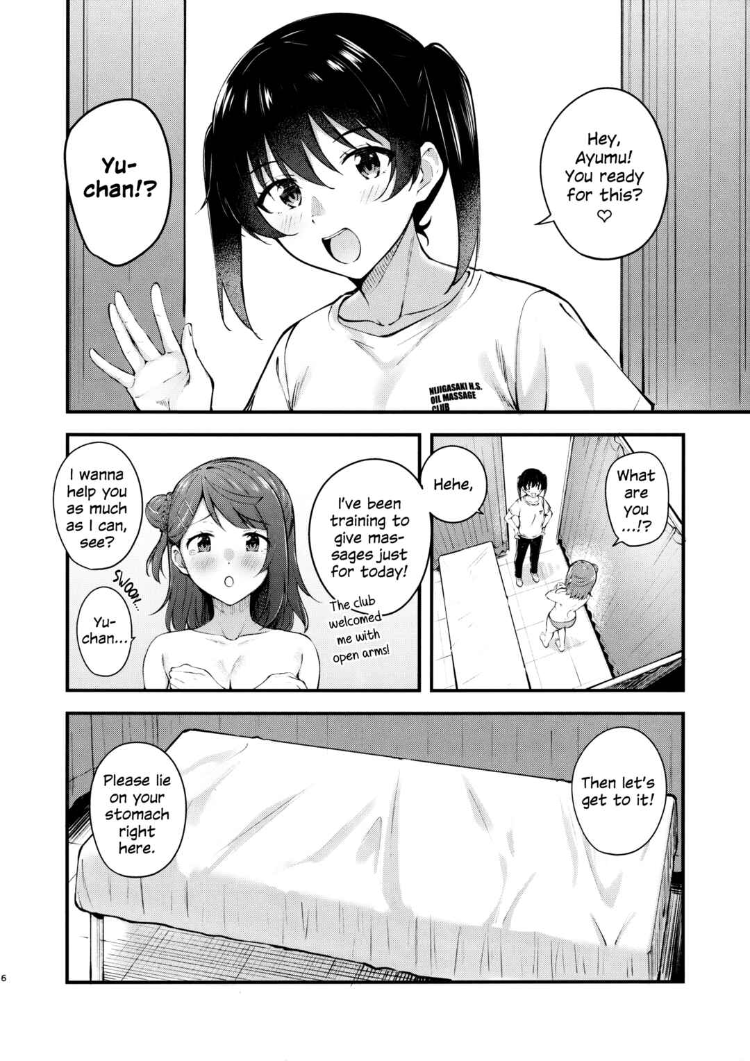 Page 5 Chapter Unknown_2eb7 Love Live! Nijigasaki High School Idol Club - Koyoi wa Oil Massage Doukoukai e (Doujinshi)