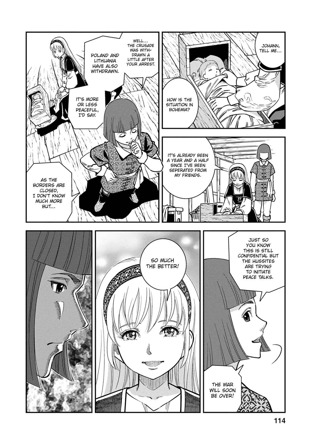 Page 4 Chapter 39 Dívčí válka: Maidens War