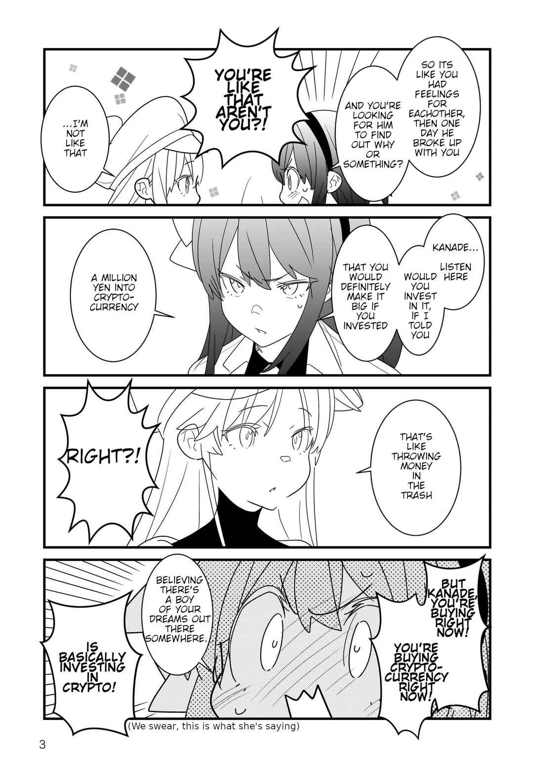 Page 4 Chapter 1.2 Angel Beats! Spin-off!! Tabisuru Tenshi-chan