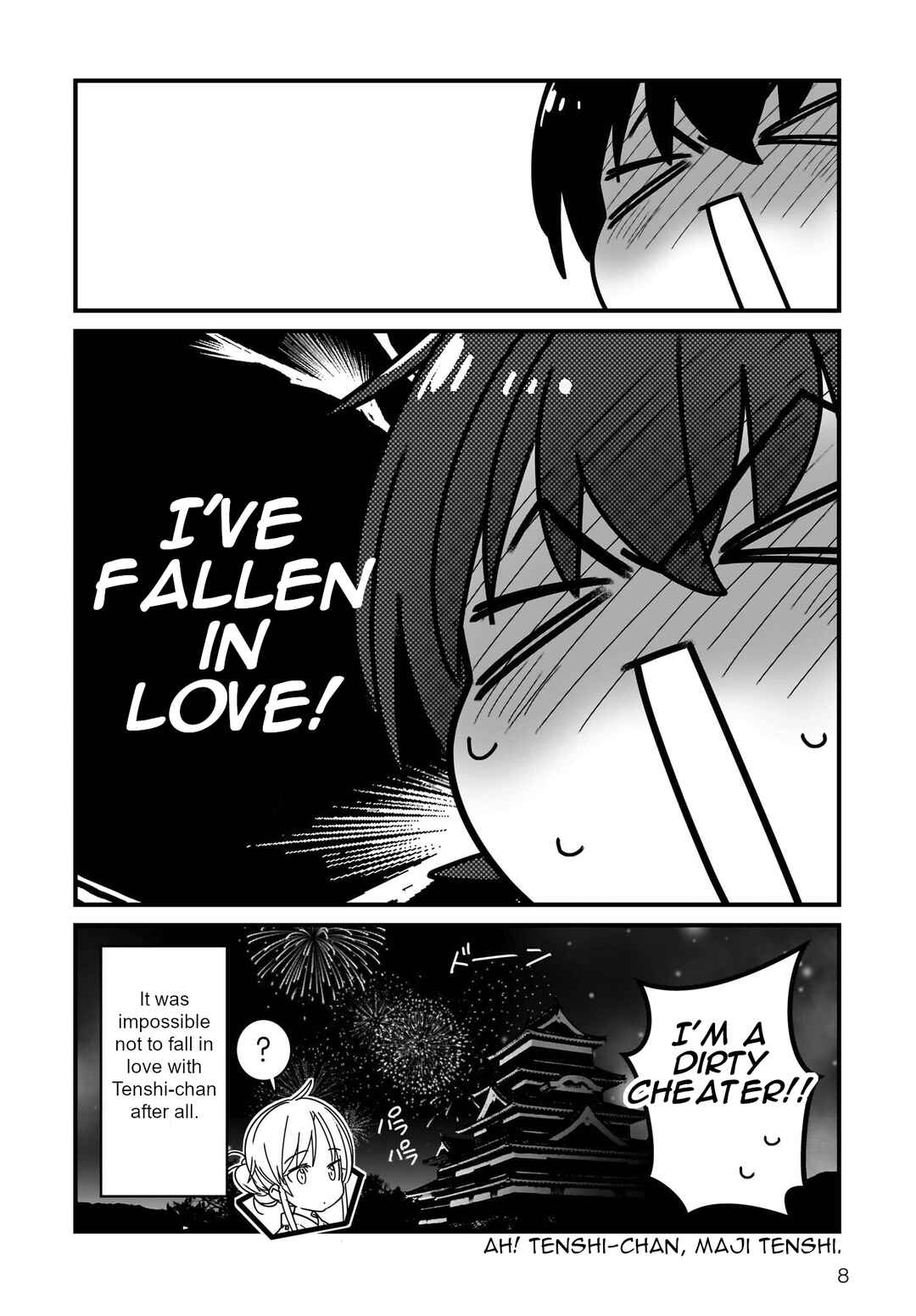Page 9 Chapter 8.2 Angel Beats! Spin-off!! Tabisuru Tenshi-chan