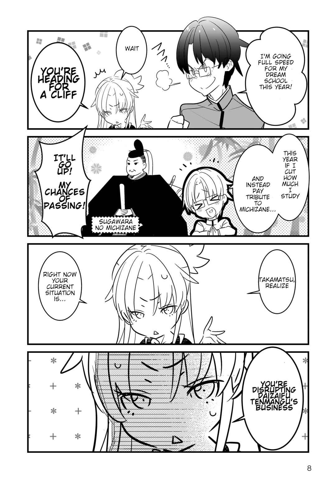 Page 9 Chapter 2.1 Angel Beats! Spin-off!! Tabisuru Tenshi-chan