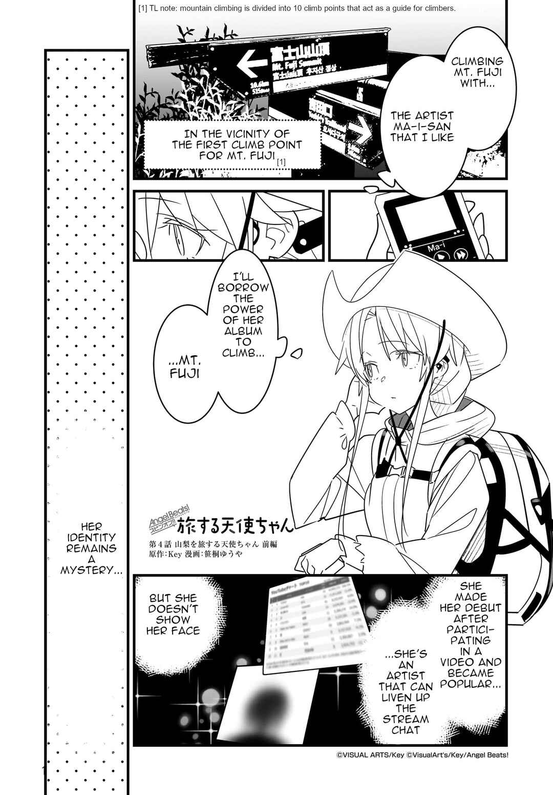 Page 2 Chapter 4.1 Angel Beats! Spin-off!! Tabisuru Tenshi-chan